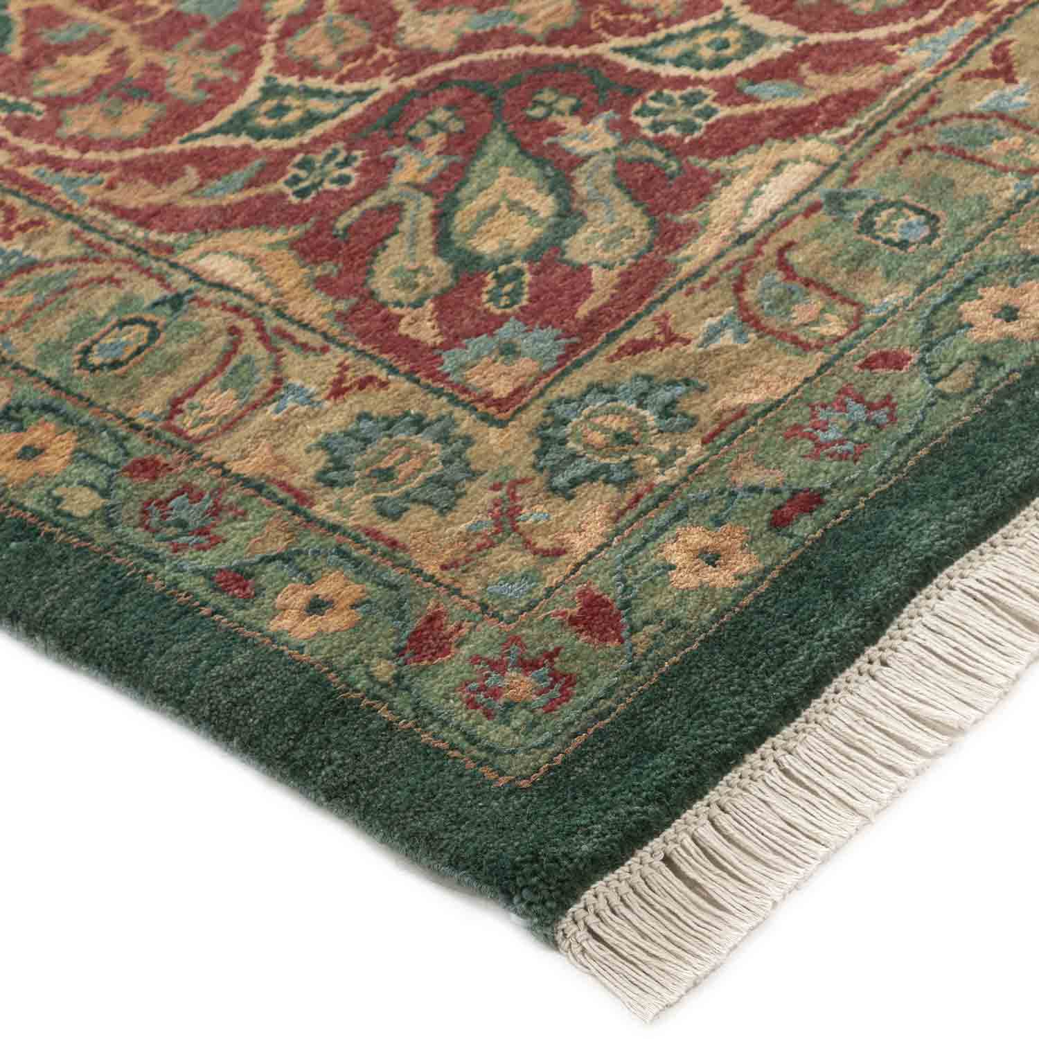 Mohanam Handknotted Wool and Silk Rug